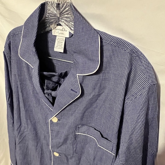 SOLD!!!! Relaxed Fit Mens Christian Dior Pajama Lounge Sleepwear - Picture 8 of 10